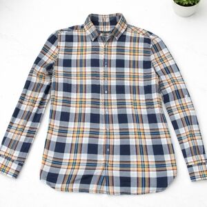 Talbots Multicolor Plaid Button Down Shirt